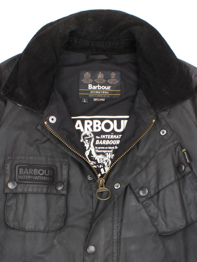 Barbour International Wax Jacket (Size L)