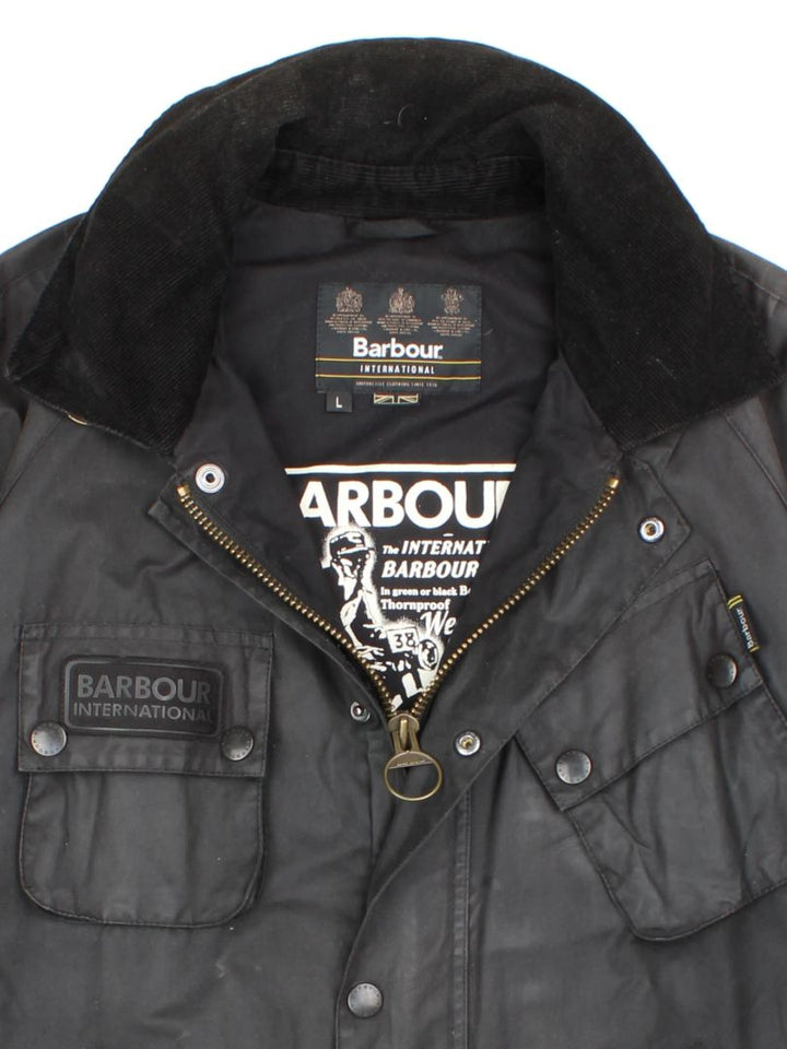 Barbour International Wax Jacket (Size L)