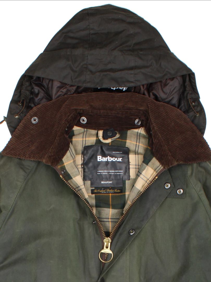 Barbour Beaufort Wax Jacket (Size S)