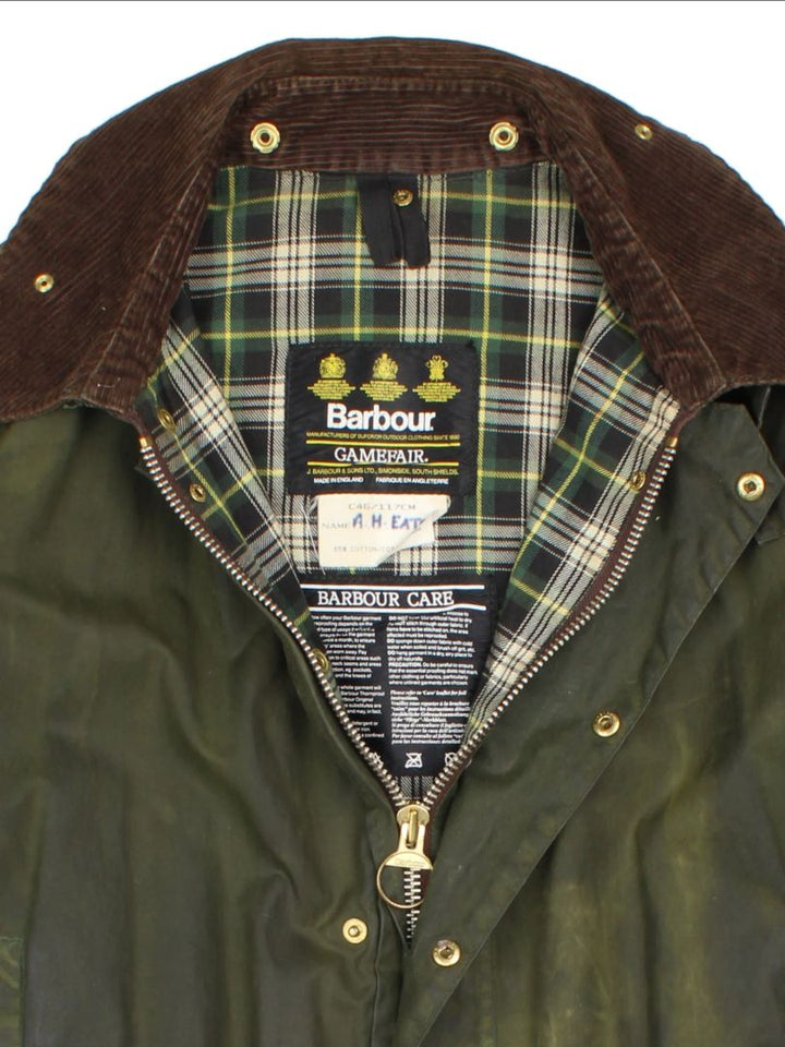 Barbour Gamefair Wax Jacket (Size XXL)