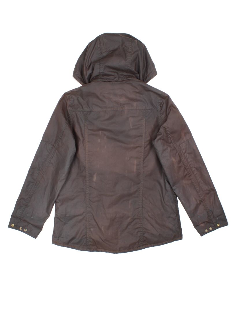 Brown Barbour Beadnell Women's Wax Jacket Wax Coat Barbour