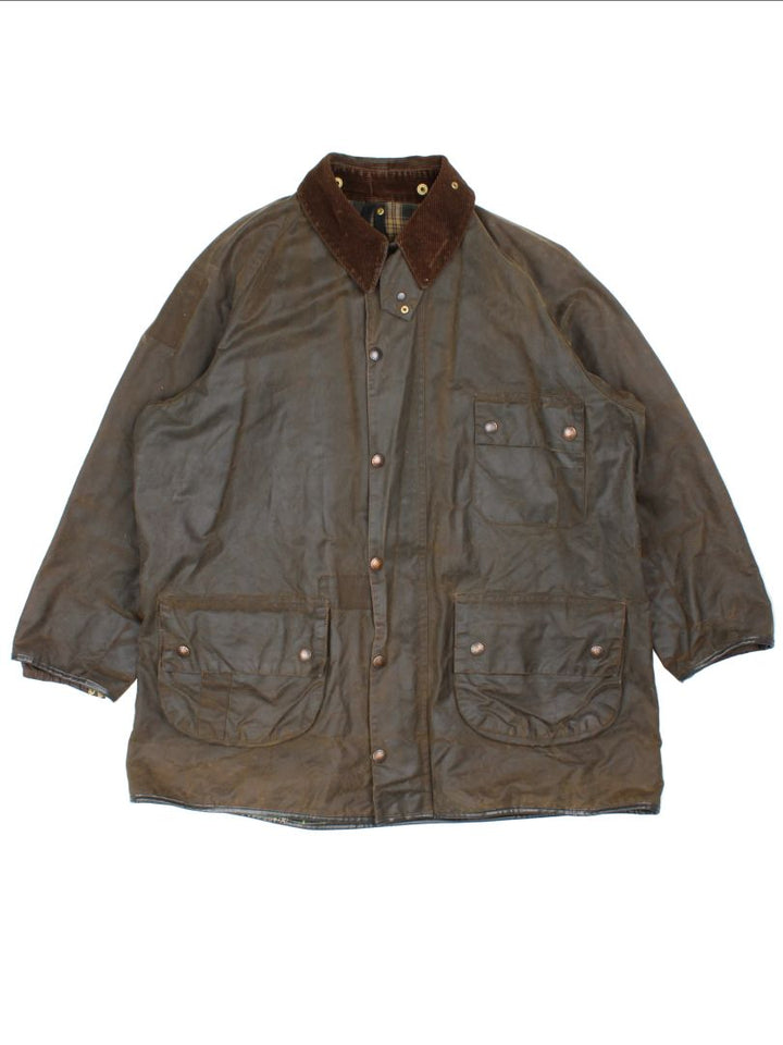 Barbour Solway Zipper Wax Jacket (Size XXL)