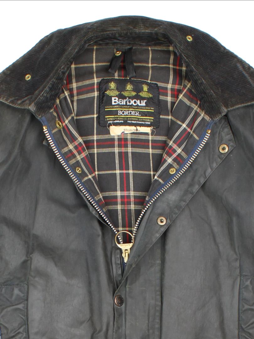 Barbour Border Wax Jacket (Size M)