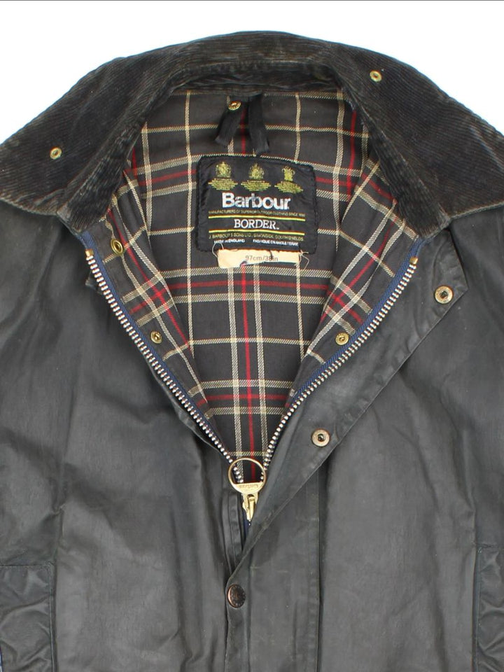 Barbour Border Wax Jacket (Size M)