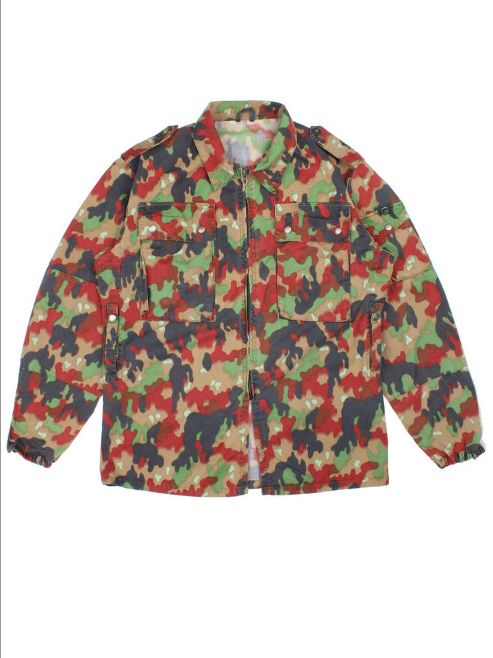 Vintage Alpenflage Camo Military Field Jacket (Size L)