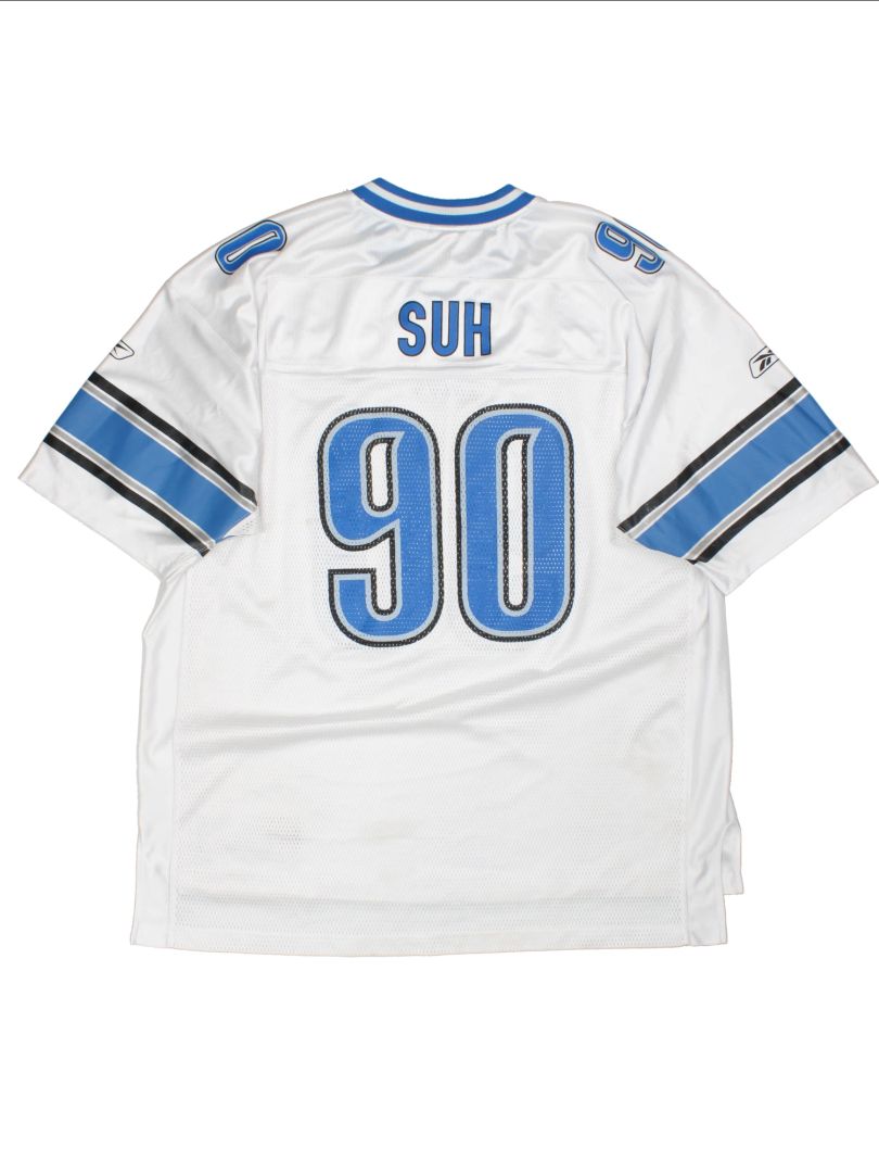 Detroit Lions Suh #90 Reebok NFL Jersey (Size XXL)