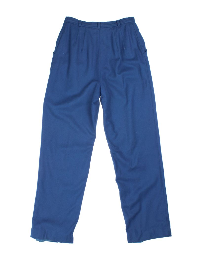 Vintage Pendleton Pleated Wool Trousers (Size XS)