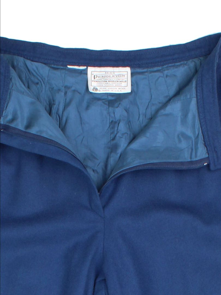 Vintage Pendleton Pleated Wool Trousers (Size XS)