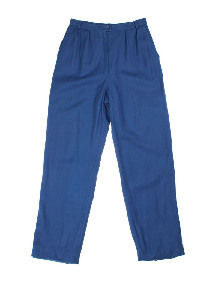Vintage Pendleton Pleated Wool Trousers (Size XS)