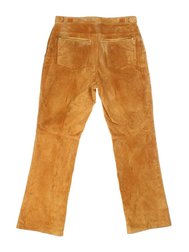 Tommy Hilfiger Suede Flared Trousers (Size L)