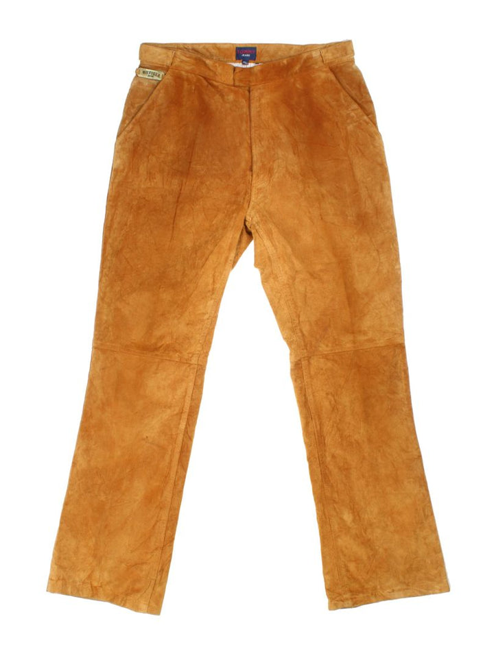 Tommy Hilfiger Suede Flared Trousers (Size L)