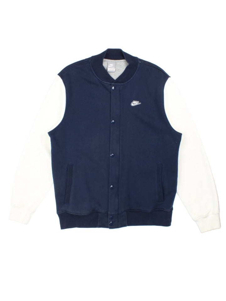 00's Nike Varsity Bomber Jacket (Size L)