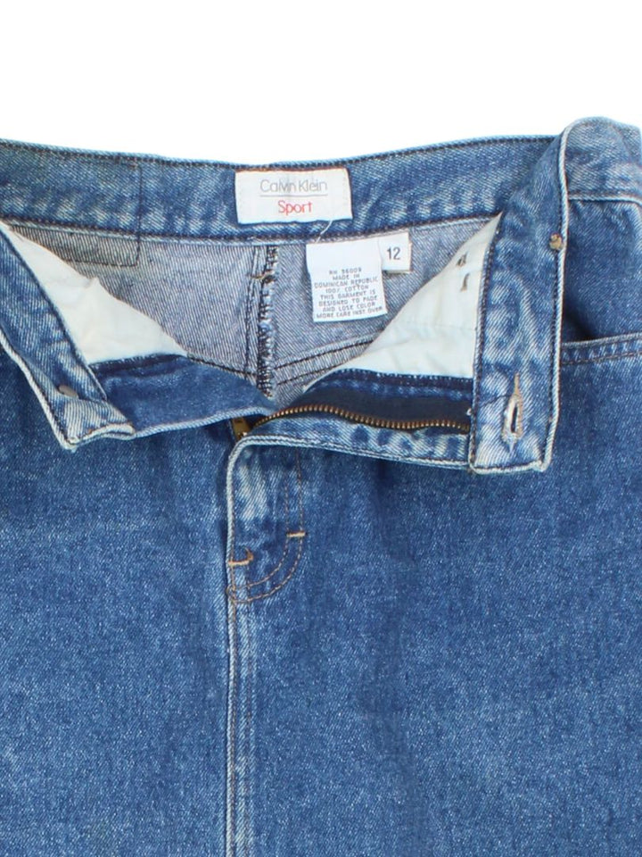 Calvin Klein Denim Skirt (Size M)