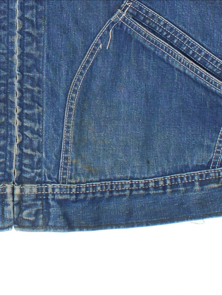 60's-70's Lee 91-B Rider Sanforized Denim Jacket (Size XL)
