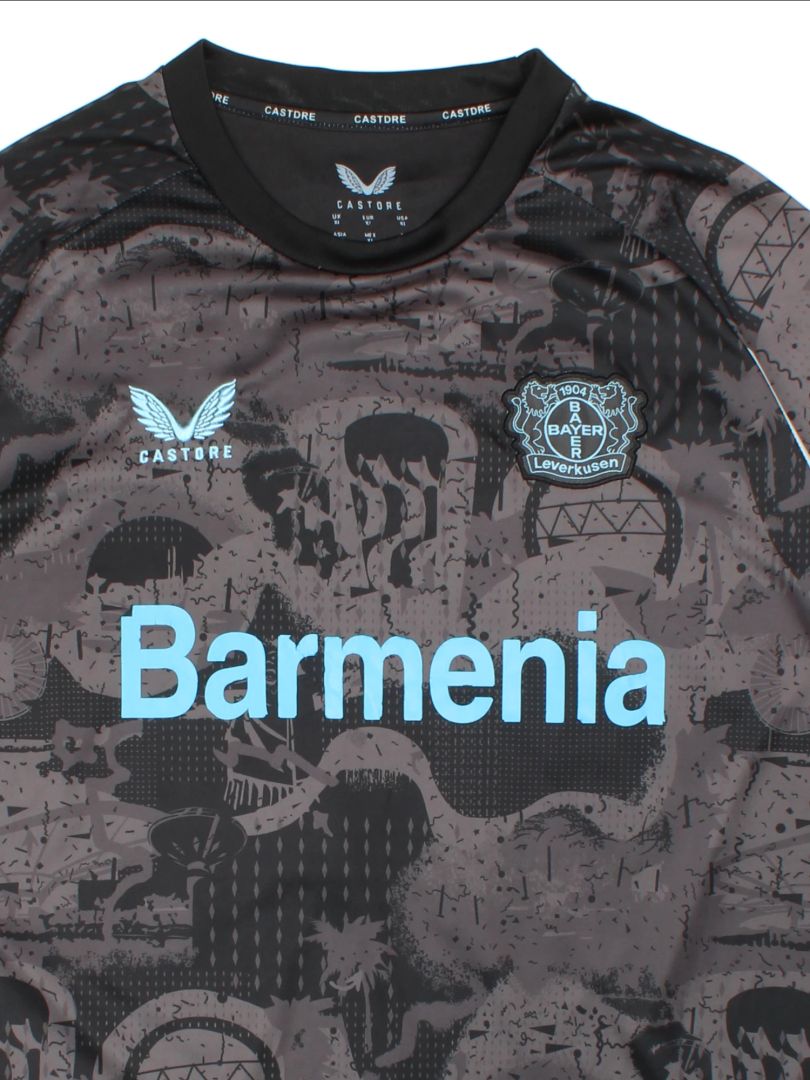 2024-25 Castore Bayer Leverkusen Replica Third Kit Football Shirt  (Size L)