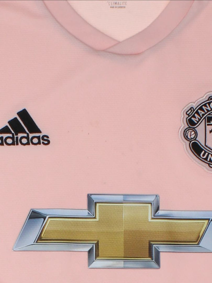 2018/19 Adidas Manchester United Away Football Shirt (Size S) - VintageFolk