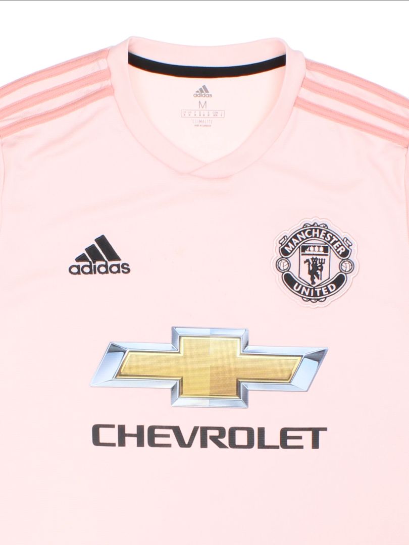 2018/19 Adidas Manchester United Away Football Shirt (Size S) - VintageFolk