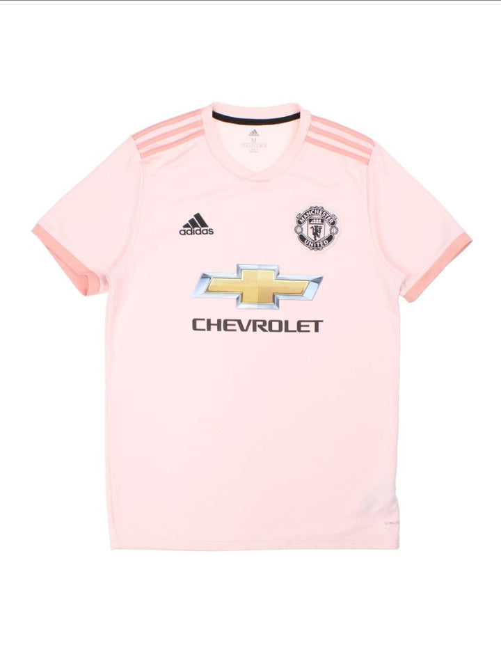 2018/19 Adidas Manchester United Away Football Shirt (Size S) - VintageFolk