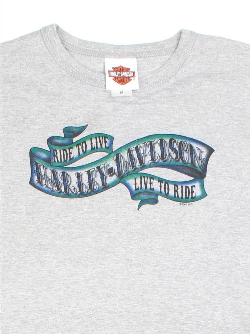 Harley Davidson Double Layer T-Shirt (Size XS)