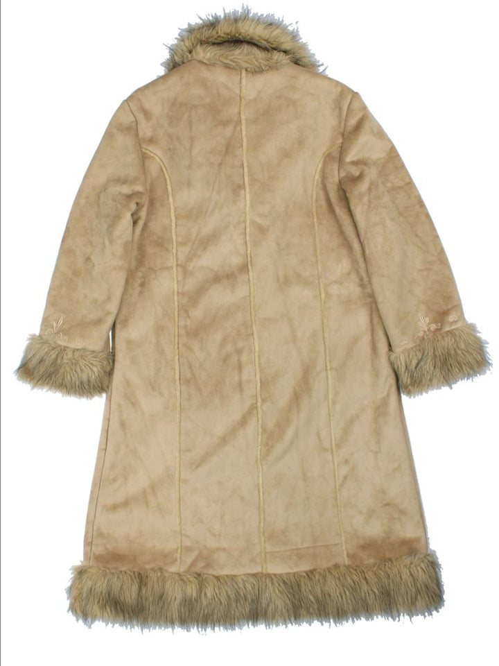 Y2K Embroidered Afghan Coat (Size L)