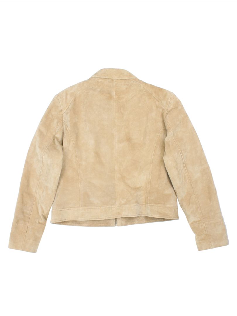 Vintage Western Suede Fringe Jacket (Size L)