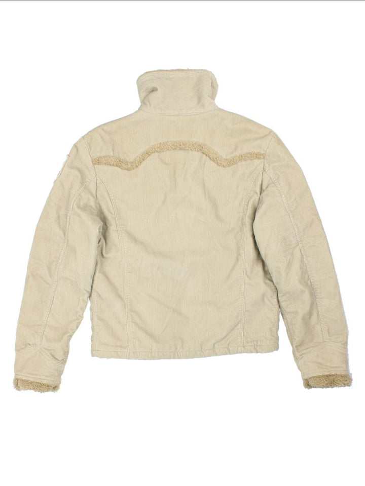 Y2K Diesel Shearling Jacket (Size L)