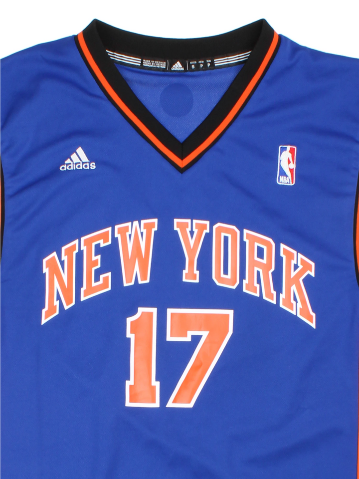 New York Knicks Lin #17 NBA Adidas Jersey (Size S)