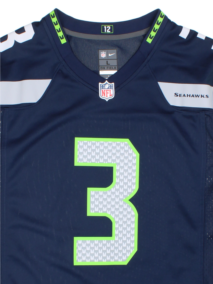 Seattle Seahawks Wilson #3 Nike NFL Jersey (Size L)