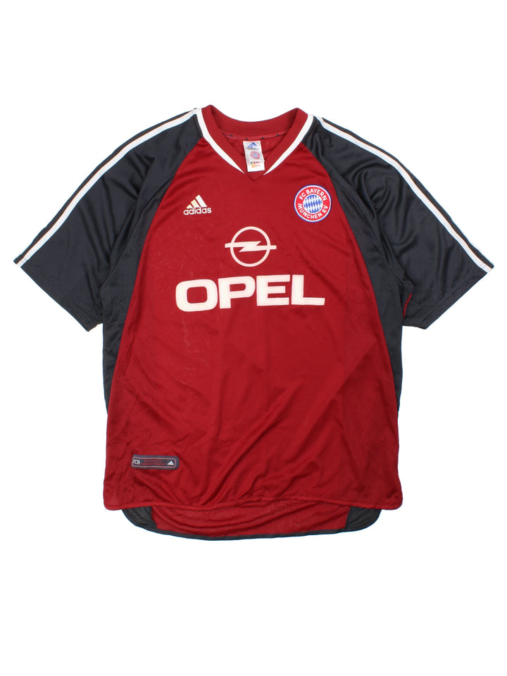 Bayern Munich 2001-02 Adidas Football Shirt (Size XL)
