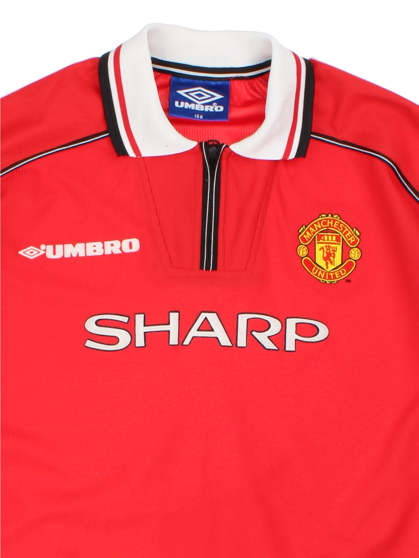 Manchester United 1998-00 Umbro Football Shirt (Size S) – VintageFolk Manchester United 1998-00 Umbro Football Shirt (Size S) – VintageFolk