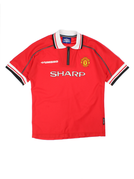 Manchester United 1998-00 Umbro Football Shirt (Size S) – VintageFolk