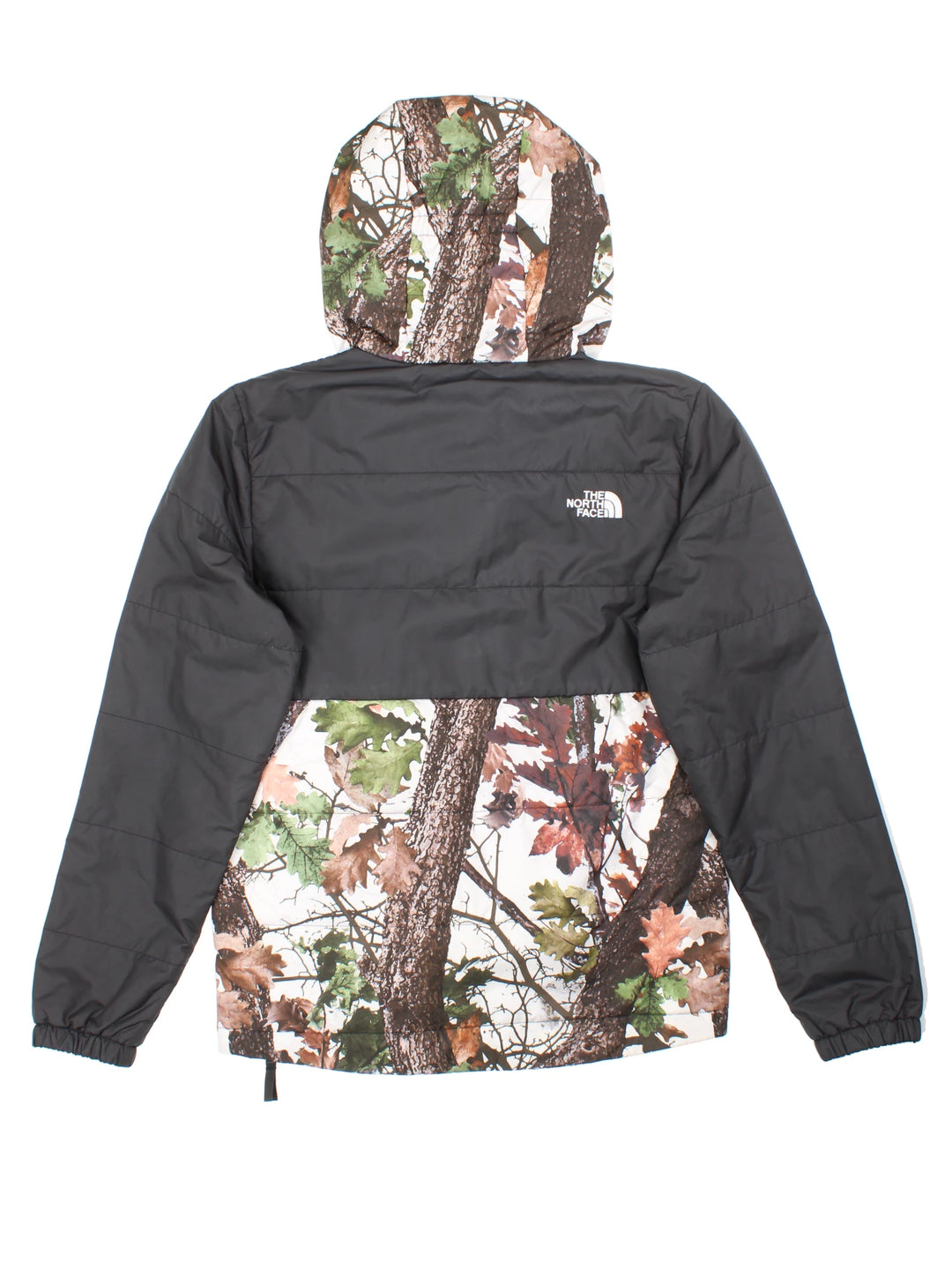 The North Face Camo Pullover Puffer Jacket (Size S)
