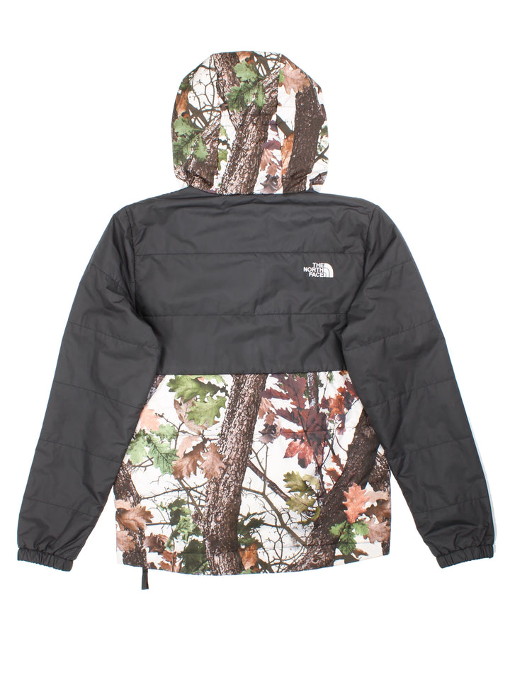 The North Face Camo Pullover Puffer Jacket (Size S)