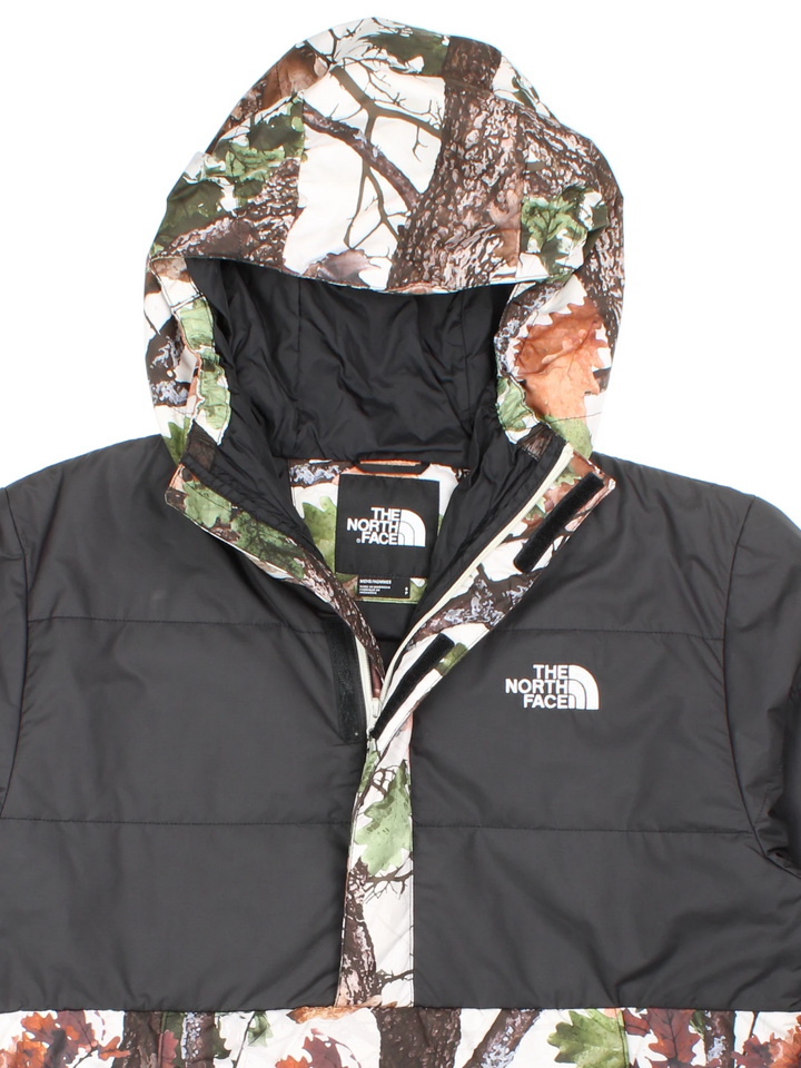 The North Face Camo Pullover Puffer Jacket (Size S)
