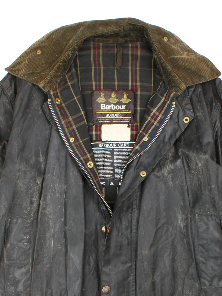Barbour Border Wax Jacket (Size L)