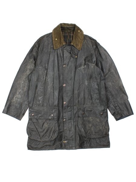 Barbour Border Wax Jacket (Size L) – VintageFolk