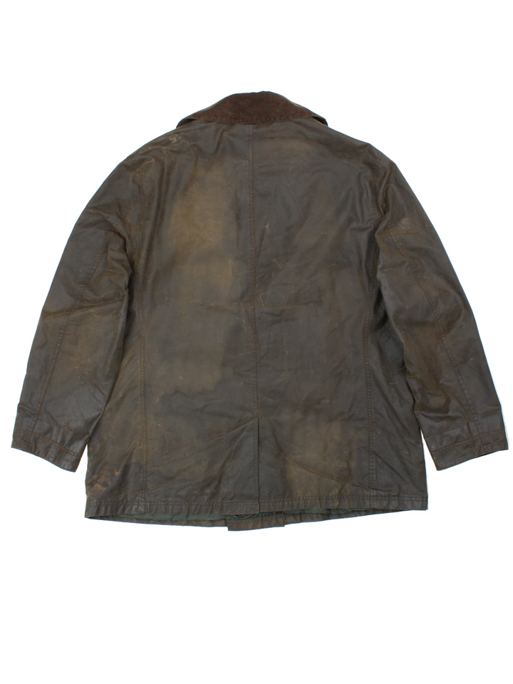 Barbour Wax Peacoat (Size XXL)
