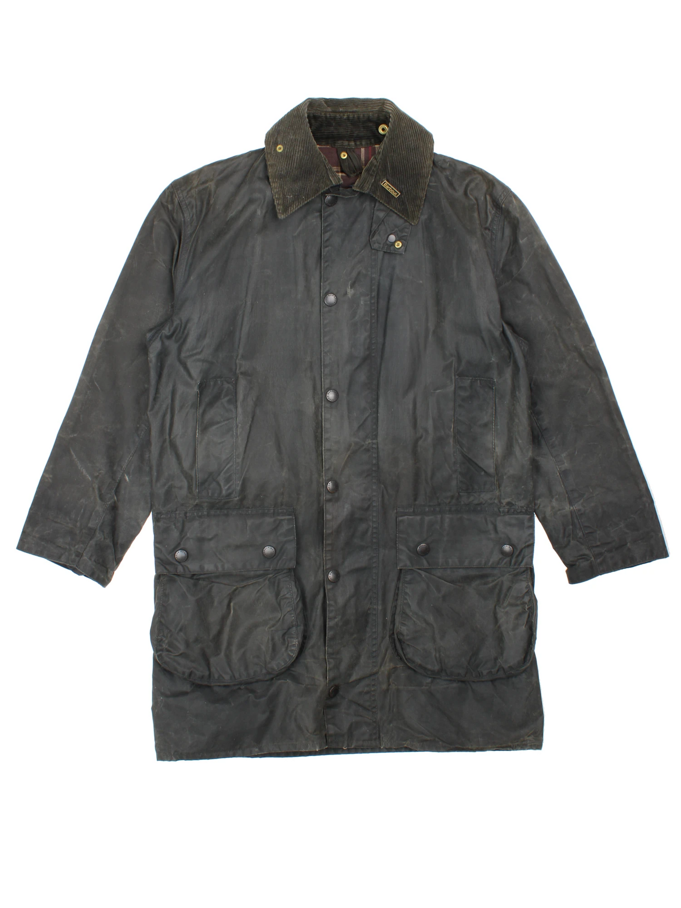 Barbour Border Wax Jacket (Size M) – VintageFolk Barbour Border Wax Jacket (Size M) – VintageFolk
