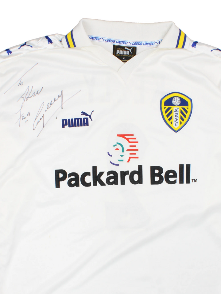 98-00 Puma Leeds United Signed Football Shirt (Size XL)