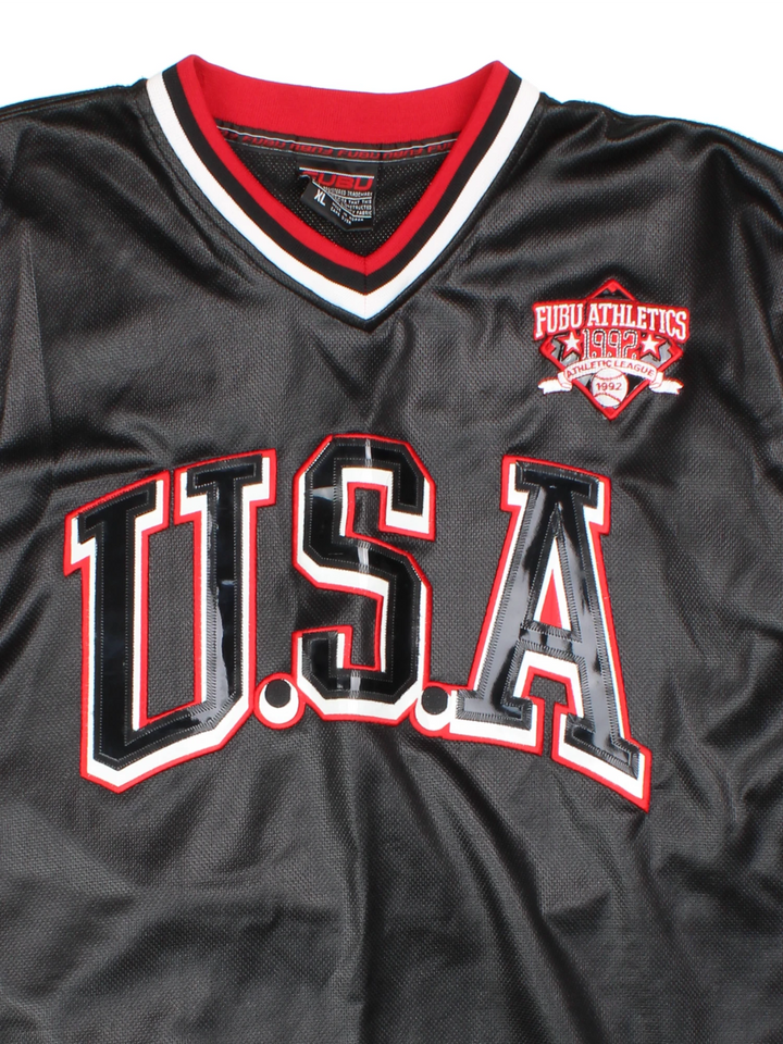 Vintage FUBU Baseball Jersey (Size XL)