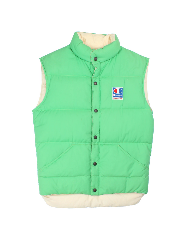 Vintage Champion Down System Puffer Gilet (M)