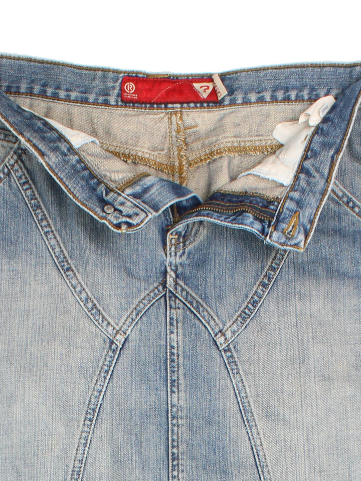 Y2k Denim Maxi Skirt (Size S)