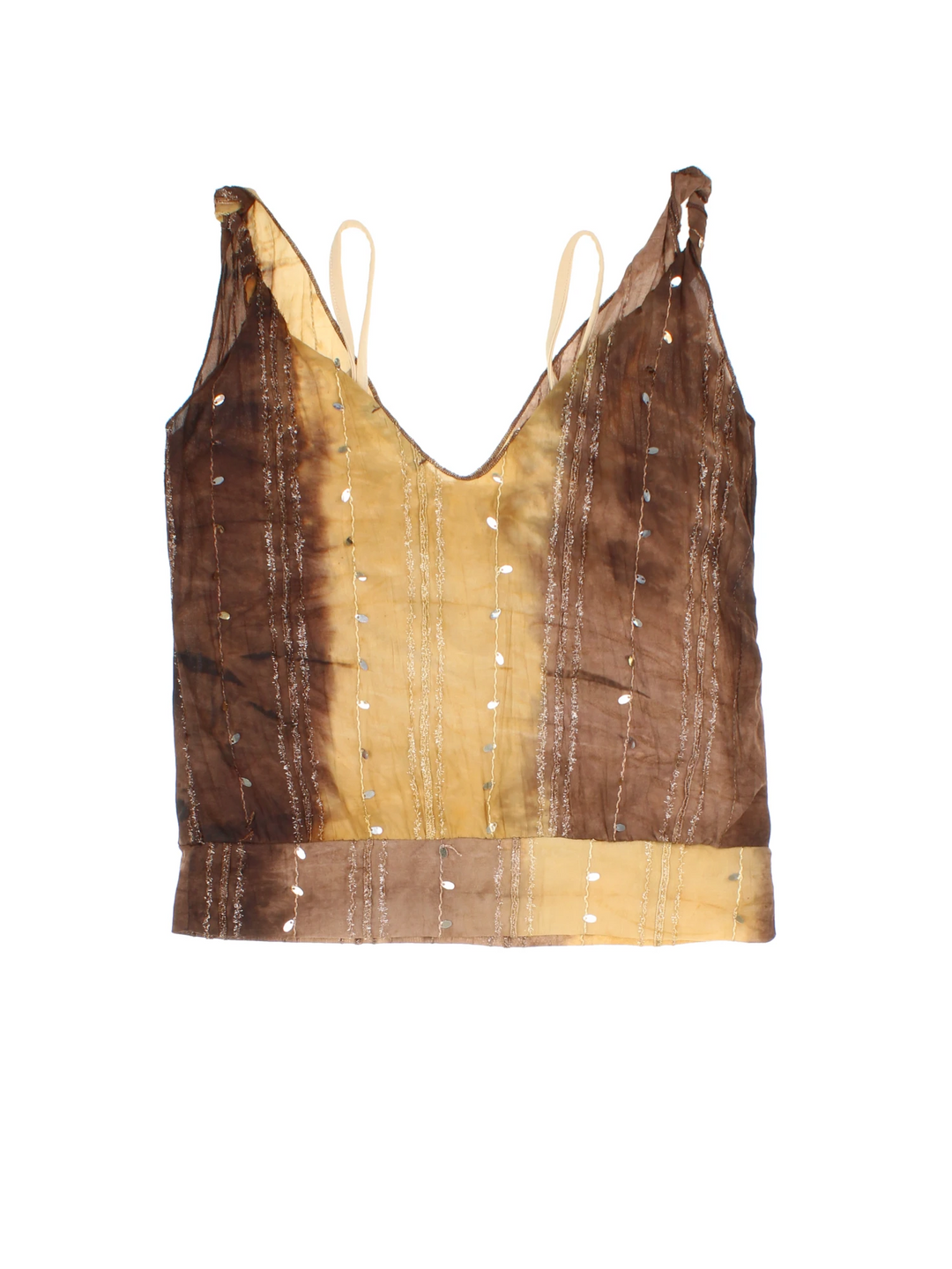 Y2K Embellished Vest Top (Size XXS)