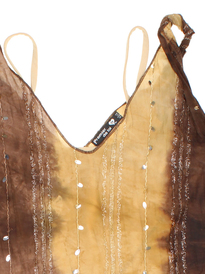 Y2K Embellished Vest Top (Size XXS)