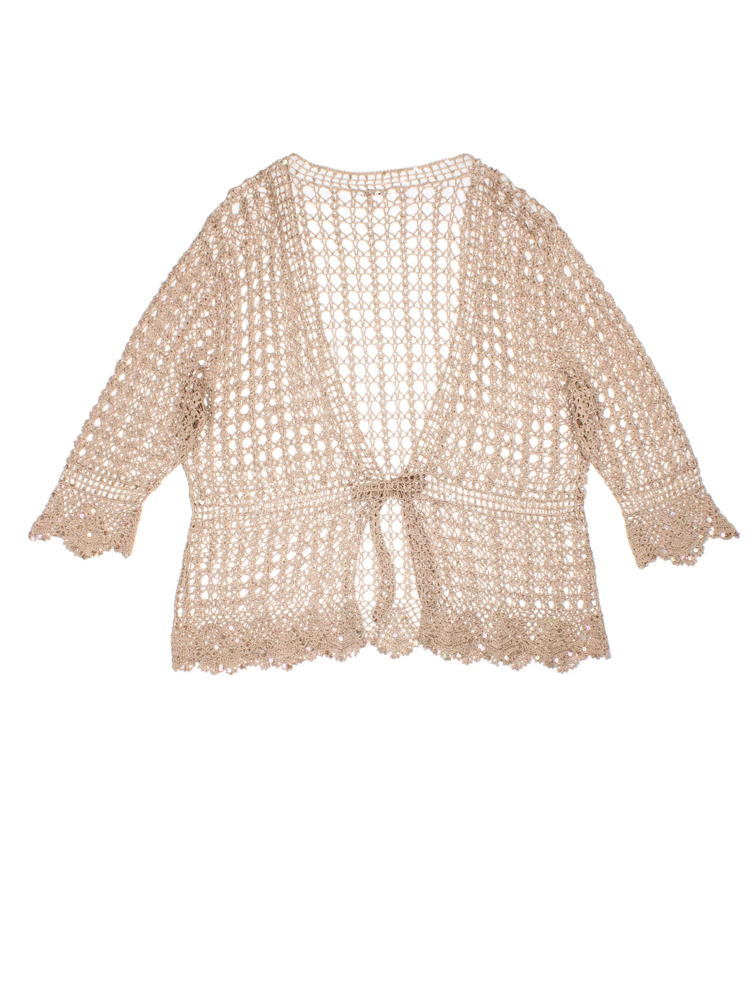 Y2K Crochet Cardigan (Size L)
