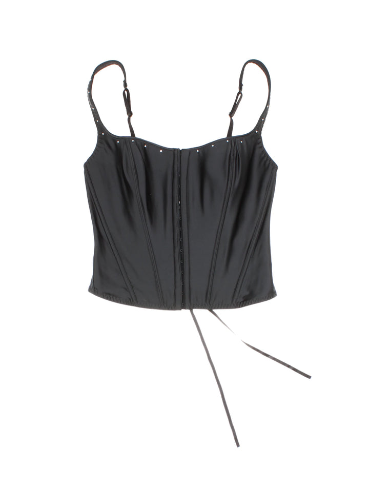 Y2K Morgan Corset Top (Size XXS)