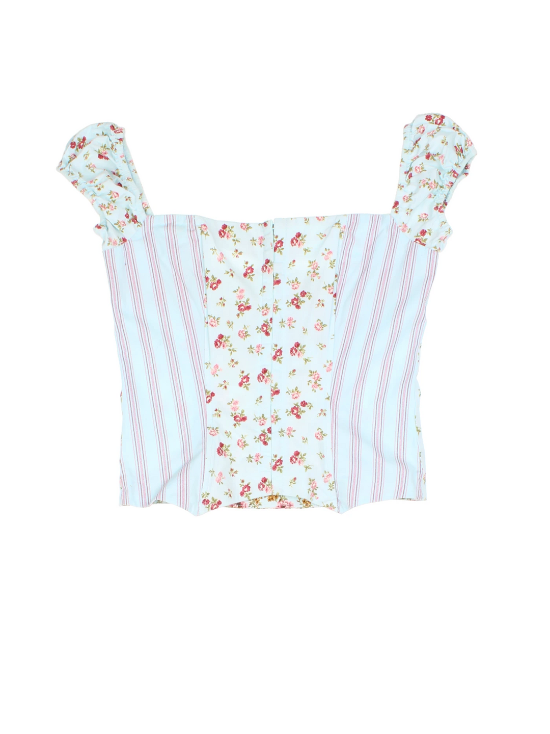 Y2K Corset Style Top (Size XXS)