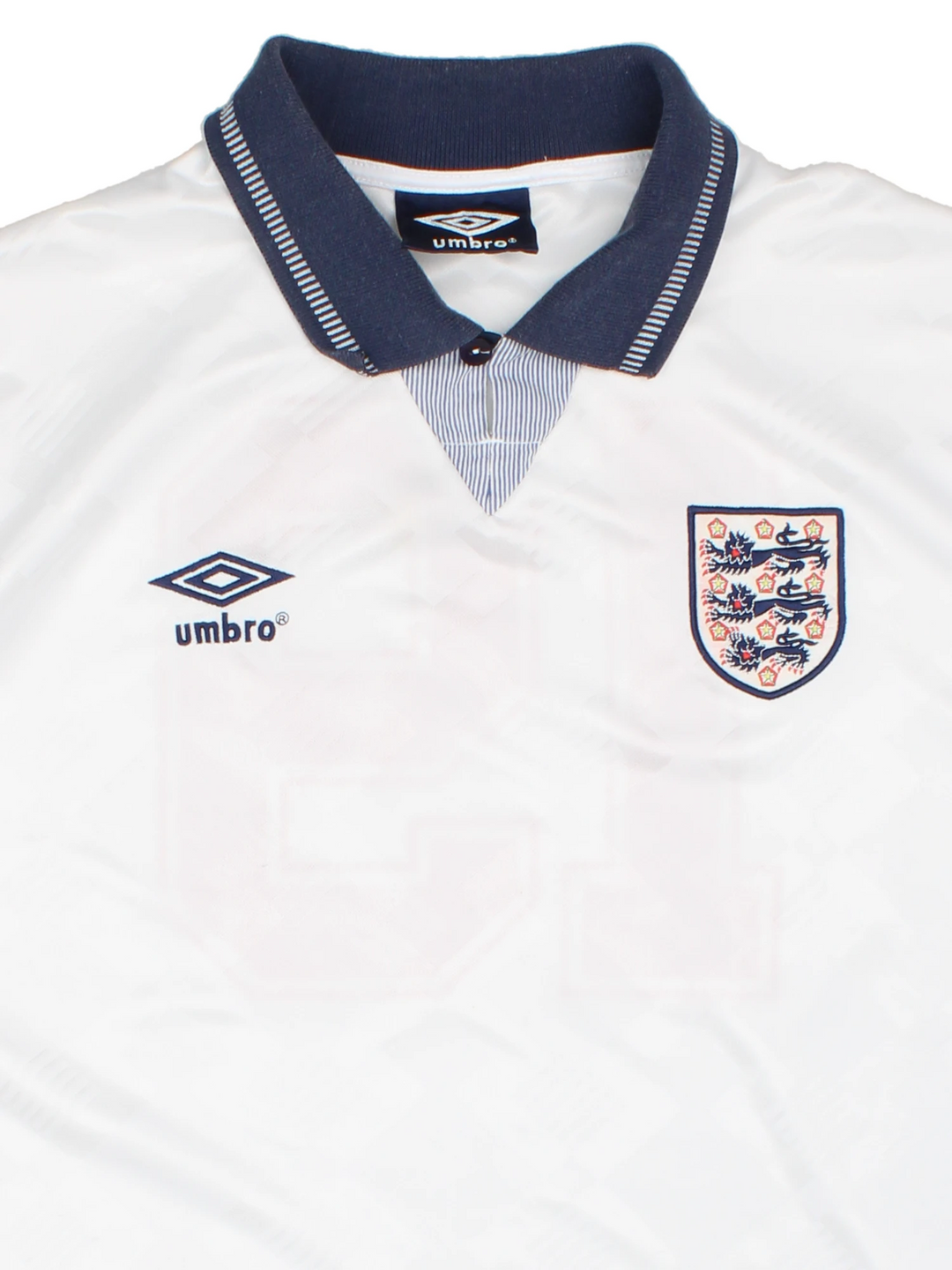 90-92 Umbro England Home Football Shirt (Size L)