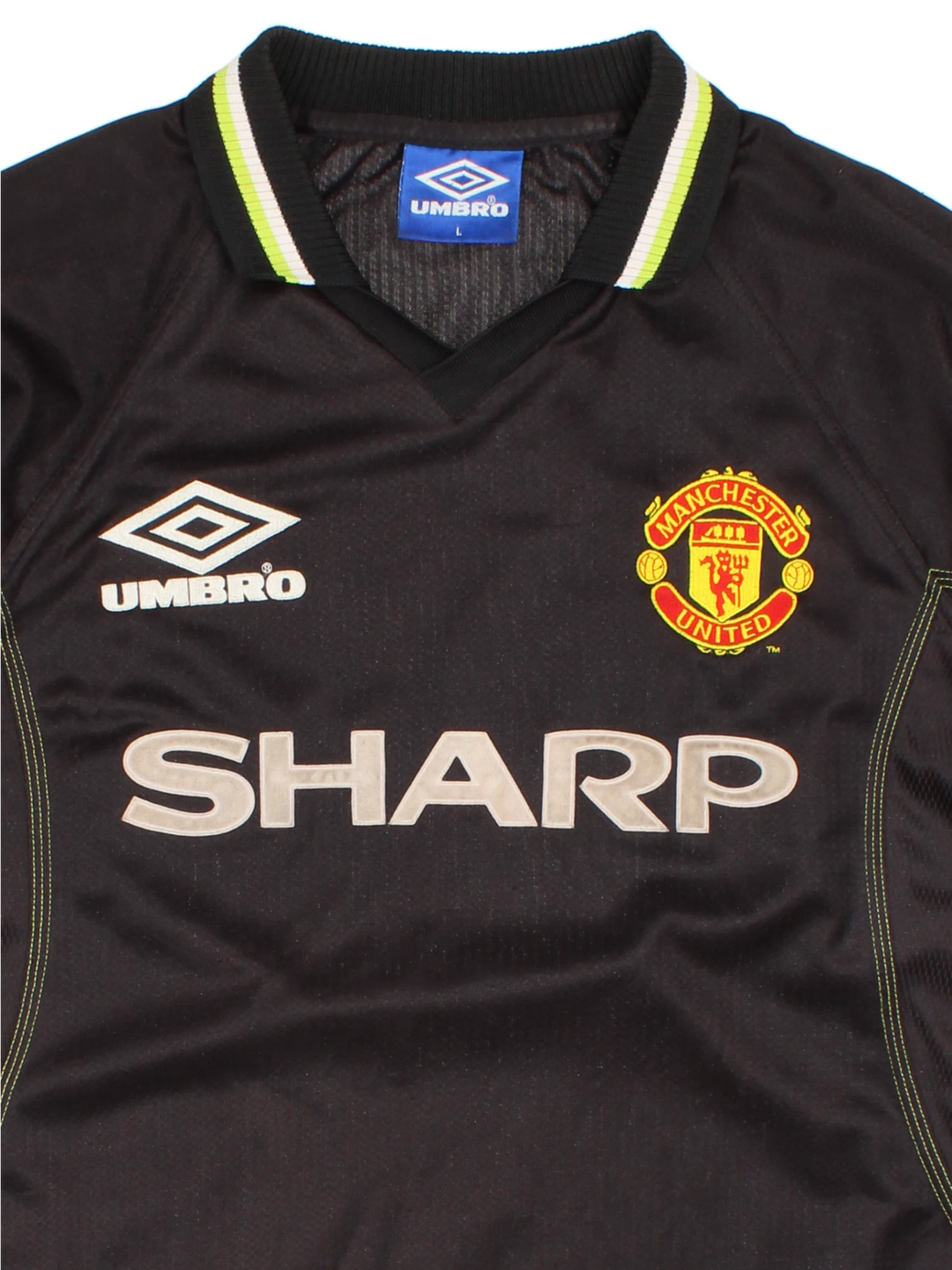 98-99 Umbro Manchester United Third Football Shirt (Size M)
