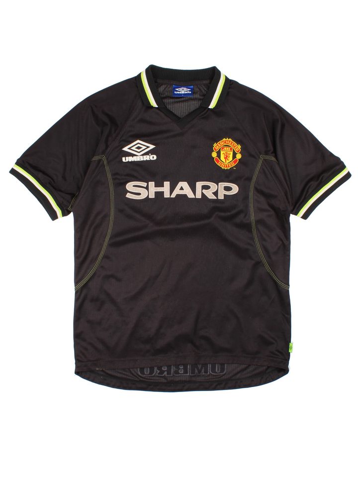 98-99 Umbro Manchester United Third Football Shirt (Size M)